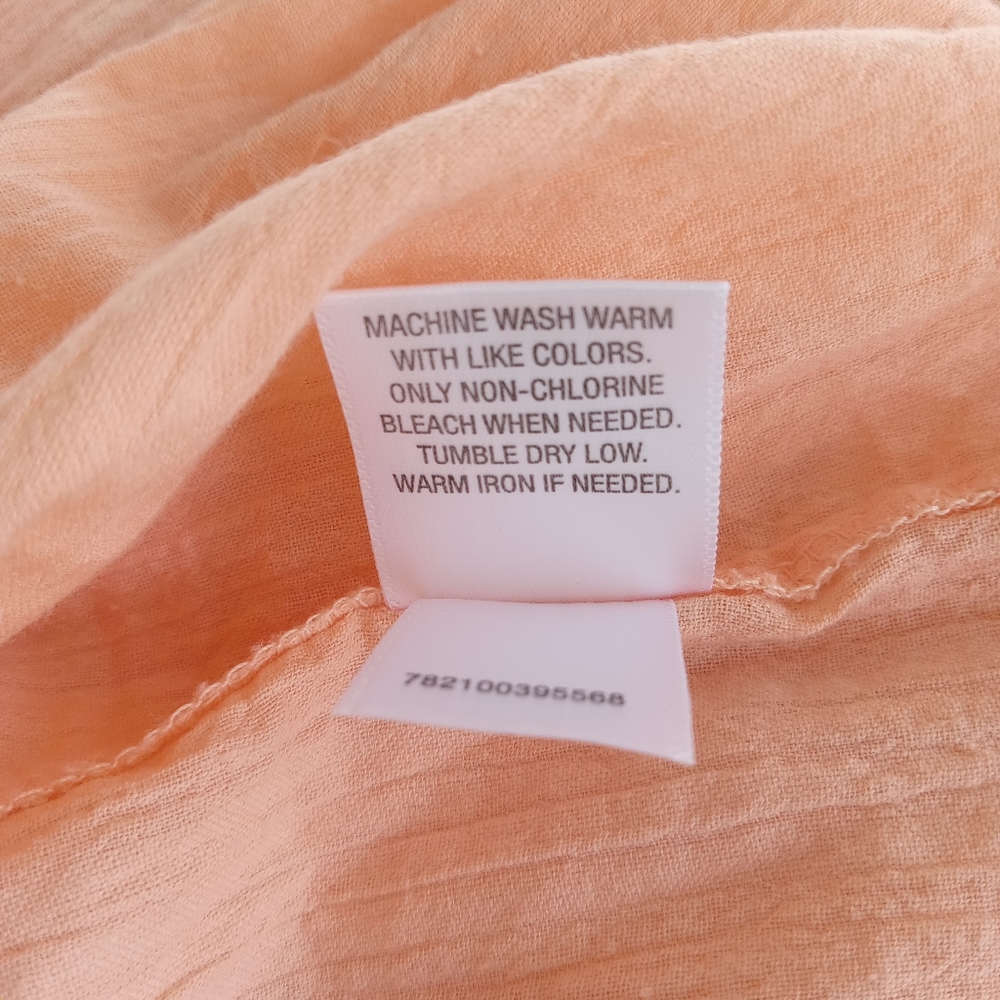 SO Orange Sherbet Color Shirt Top Women's Size Large NWT - Picture 7 of 7